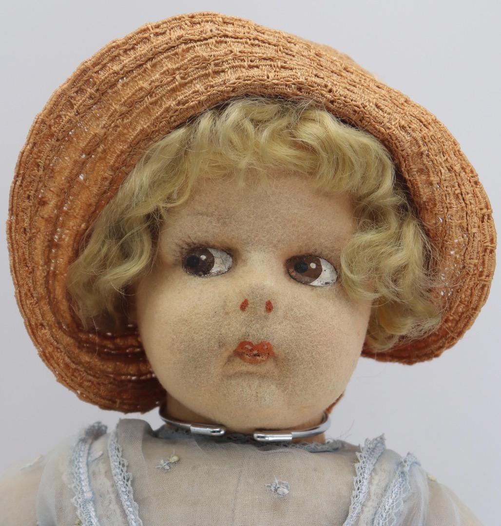 アンティーク・レンチ・ドール 45cm 虫喰いあり LENCH DOLL