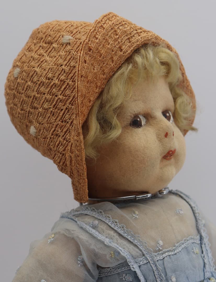 アンティーク・レンチ・ドール 45cm 虫喰いあり LENCH DOLL