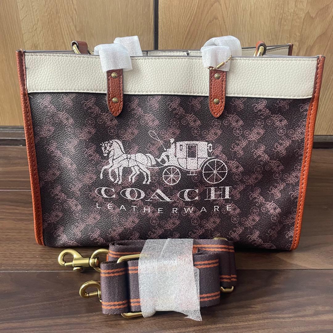 コーチ フィールド トート PVC ホース【未使用品】最終値下げ