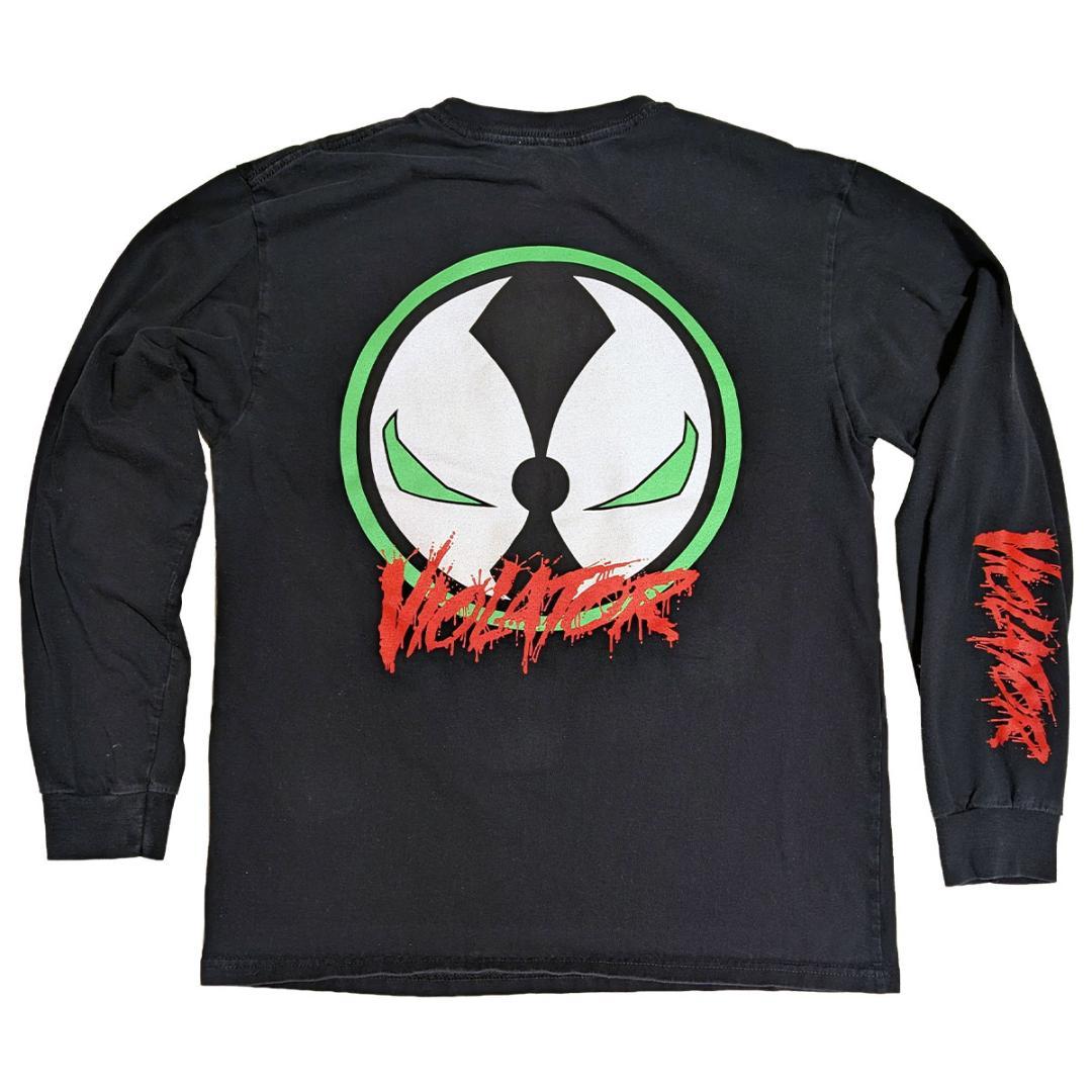 SPAWNスポーン　ヴィンテージ90sアメコミ漫画　MARVELアニメTシャツ