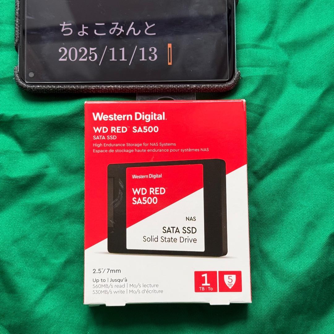 内蔵型SSD Western Digital WD RED SA500 1TB SATA