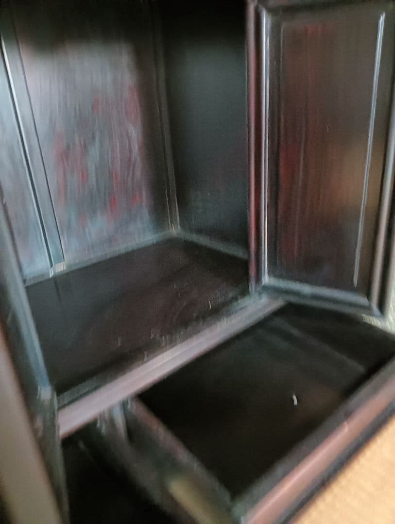 茶棚　茶箪笥　和タンス　アンティーク飾り棚