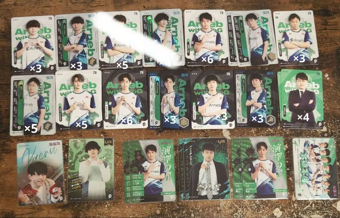 IJLカード まとめ売り ZETA チーム 第五人格 Identity5 V