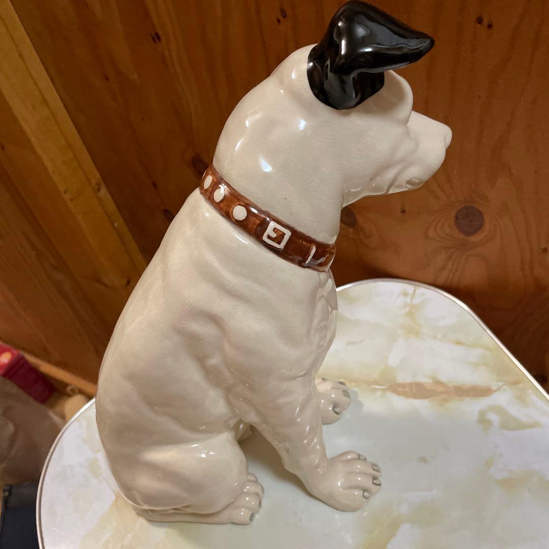 ビクター犬　ニッパー　大きめサイズ　犬　置物　ヴィンテージ