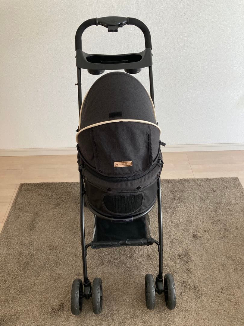 美品⭐️ペットパラダイス犬用カート　黒