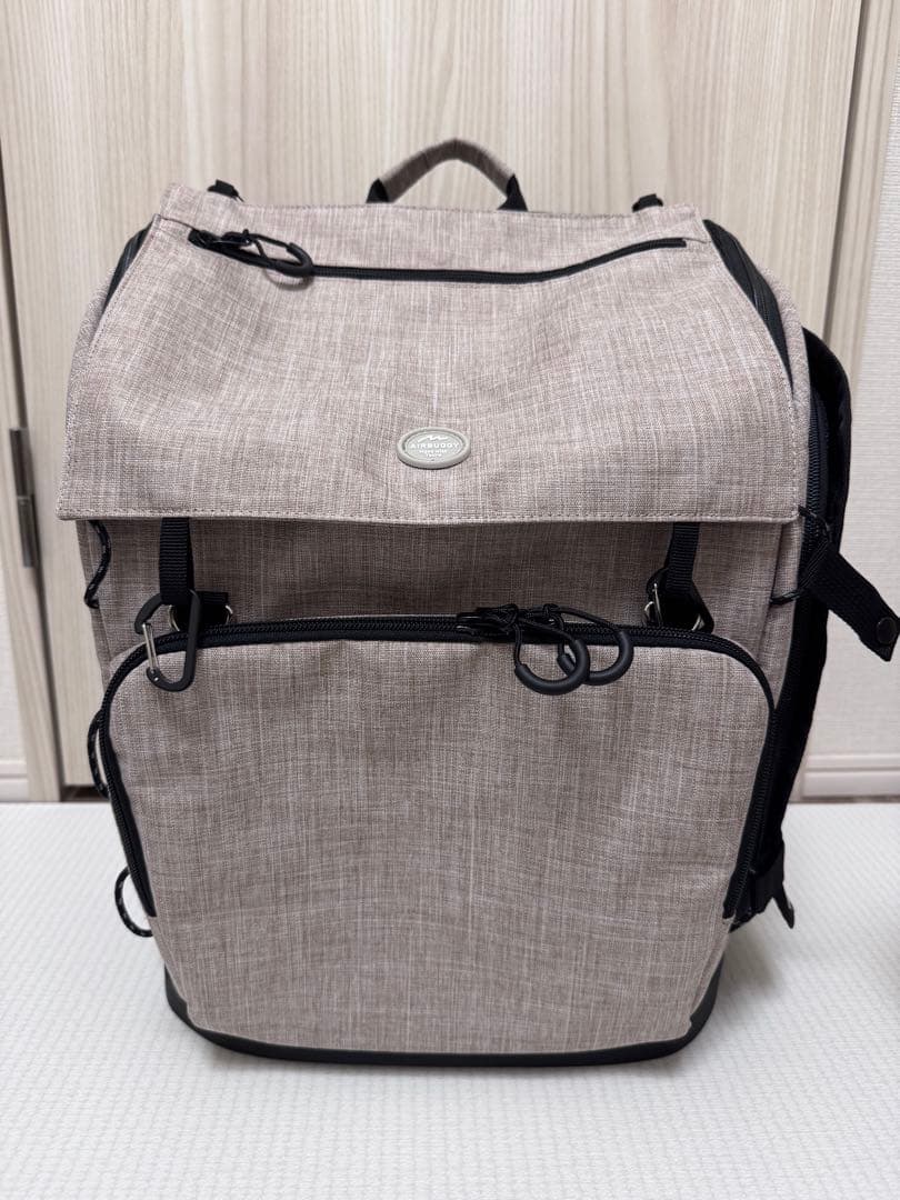 エアバギー　ペットリュック　クールベージュ