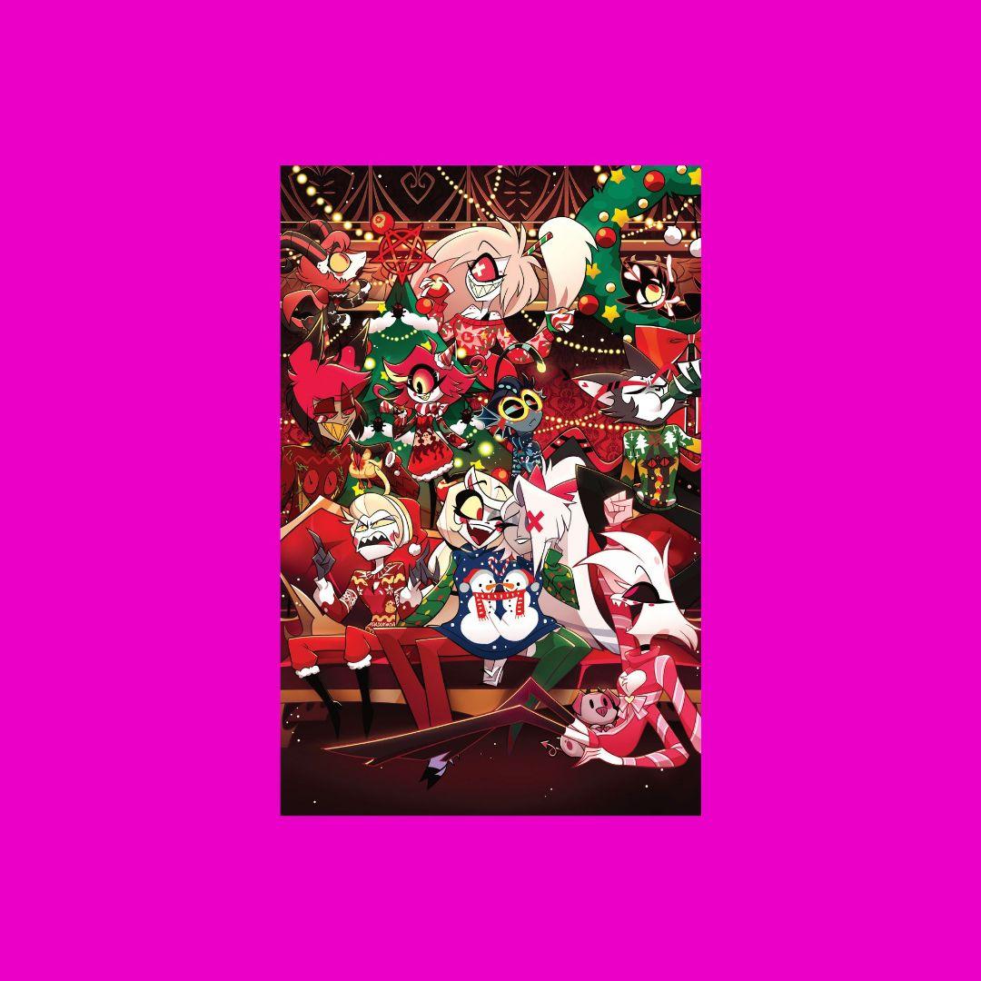 新品未使用 ハズビンホテル 海外公式ショップ クリスマス ポスター 2点セット