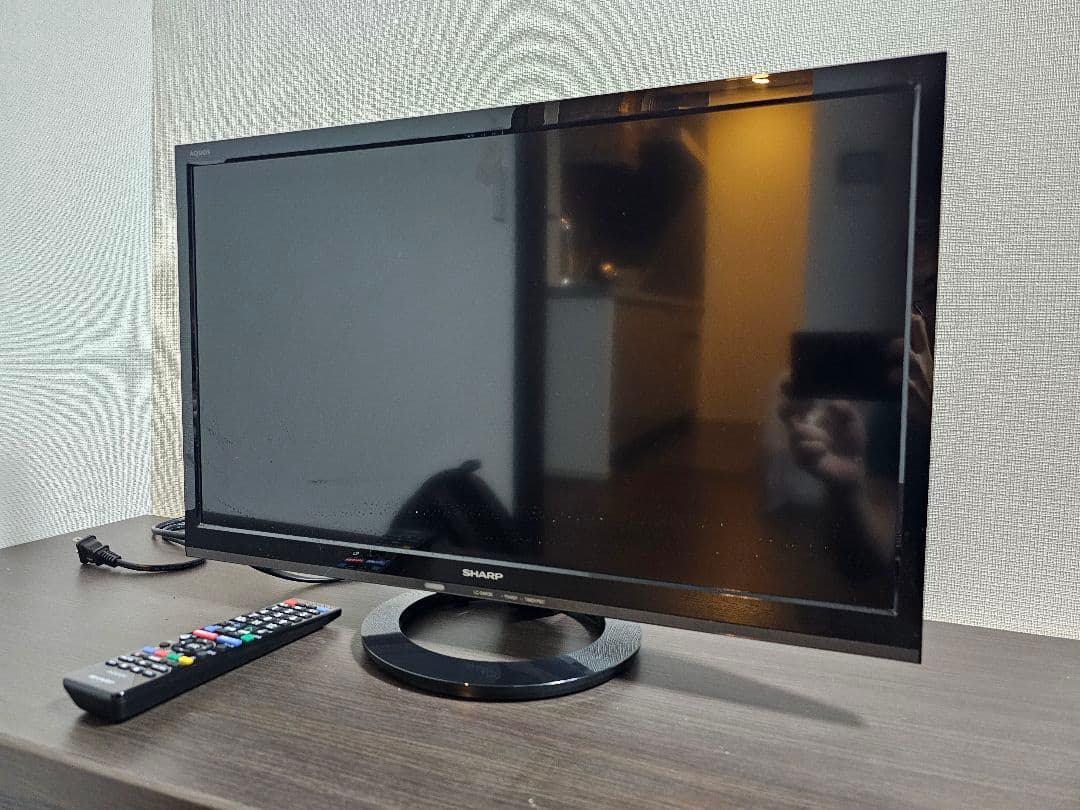 【美品】SHARP LC-24K30 24インチテレビ　リモコン付