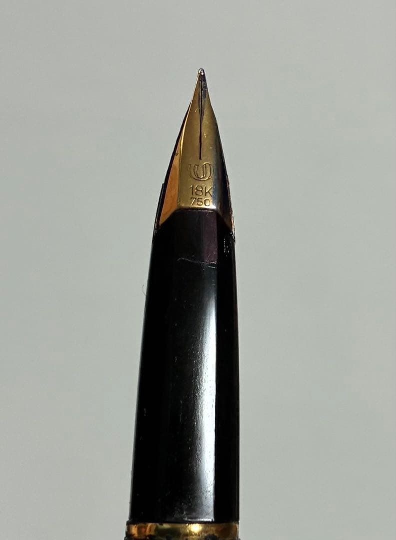 ◆ウォーターマン 万年筆 18K750 刻印有り　旧ロゴ