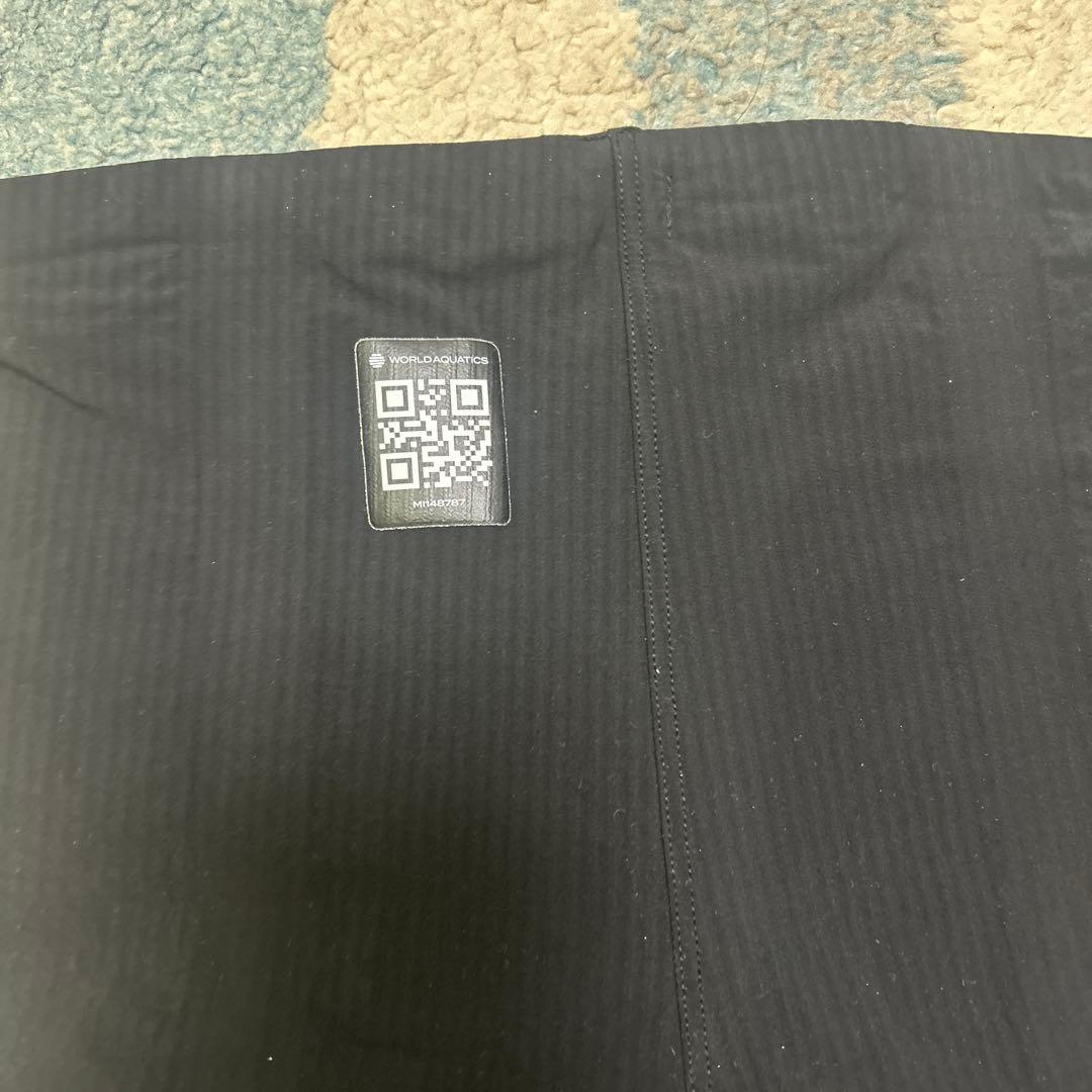 美品⭐︎Mizuno ブラック競泳水着 ストライプ　Ｍサイズ