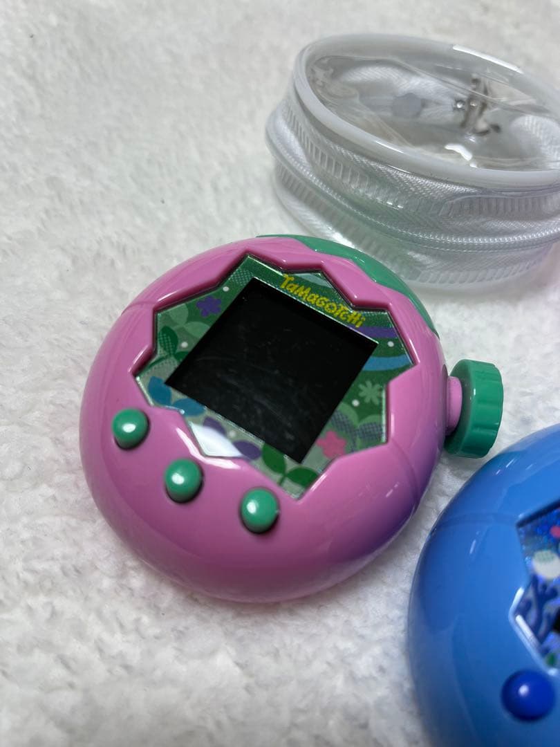 たまごっちパラダイス2個(ピンクブルー)&パーフェクトガイドセット