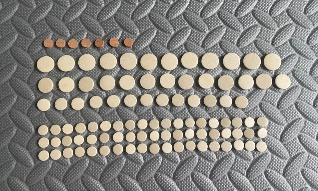 YAMAHA管楽器　純製パーツ　B♭クラリネット　フィッシュスキンタンポ