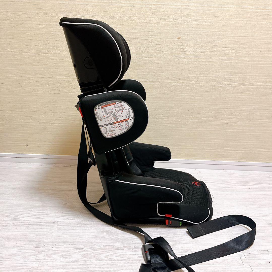 クレイドル オーカモバイルシート ジュニアシート ブラック isofix