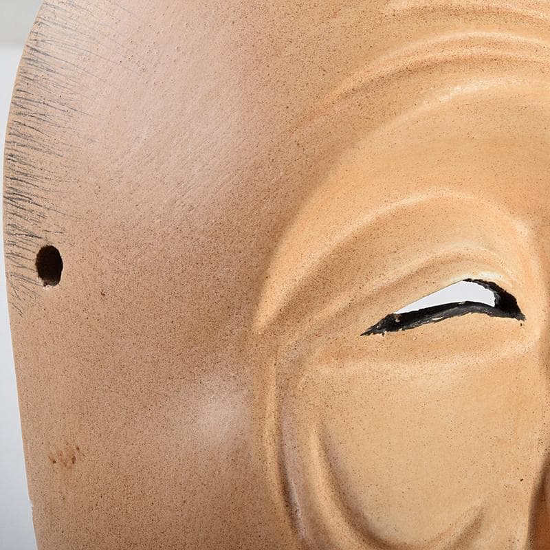 能面　能楽　雅楽　木彫　姥面　V　R9454