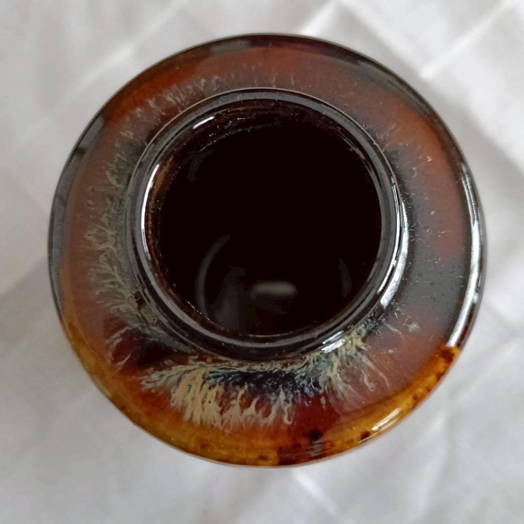 肩衝茶入　桶谷定一(作) 共箱