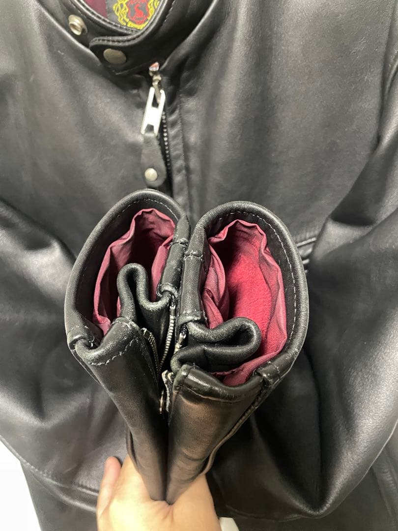 Schott 641xx サイズ38 シングルライダース 牛革