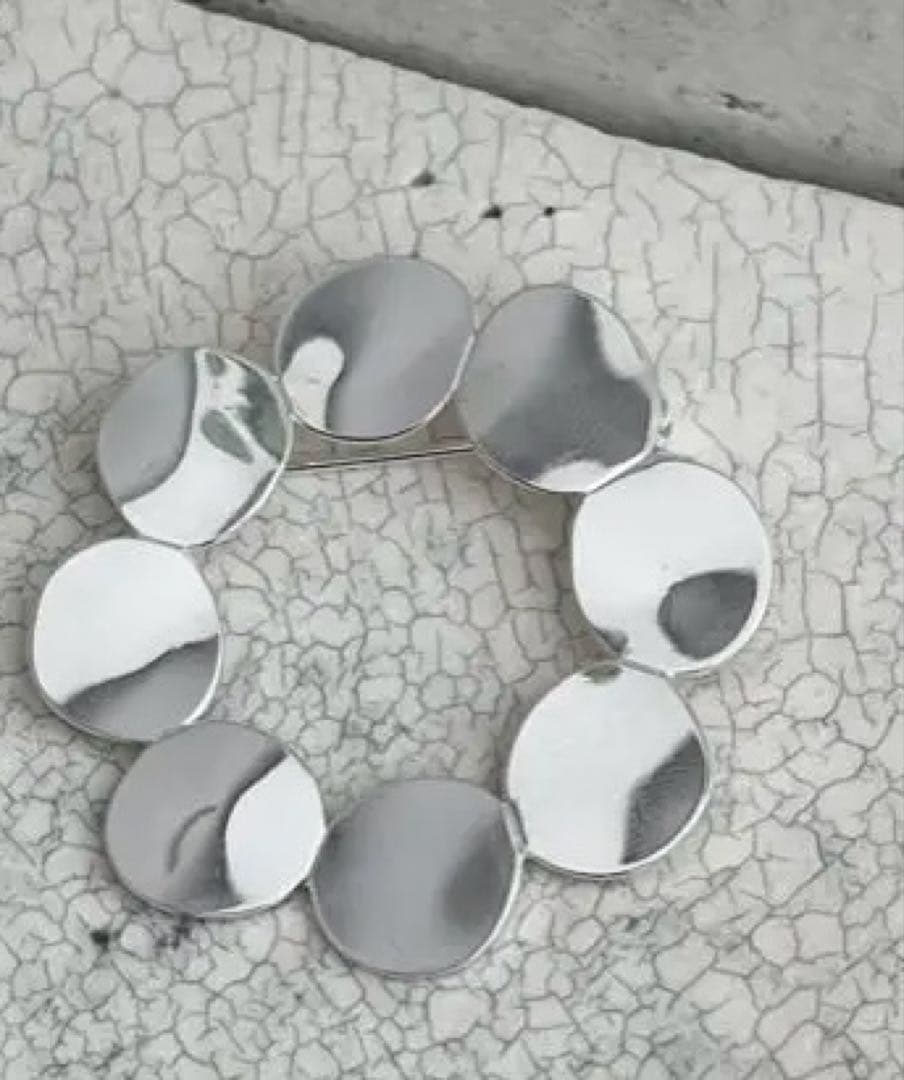 チエコプラス　duo brooch ブローチ