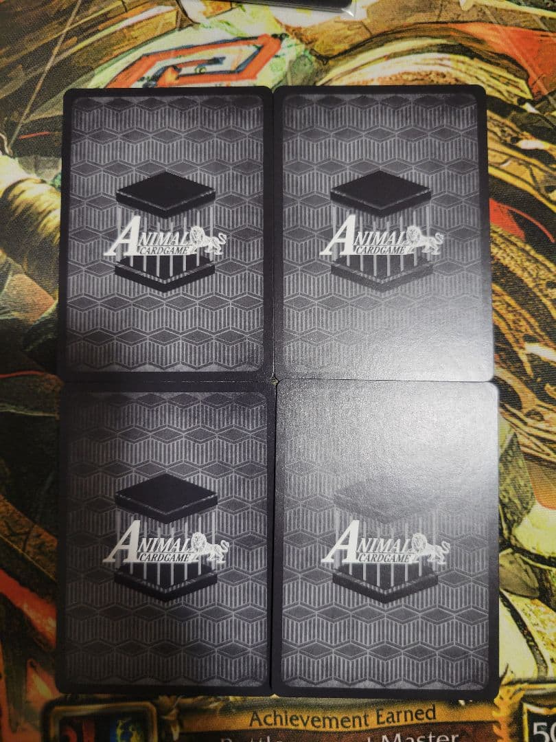 アニマルカードゲーム 手枷 プロモ foil 4枚セット