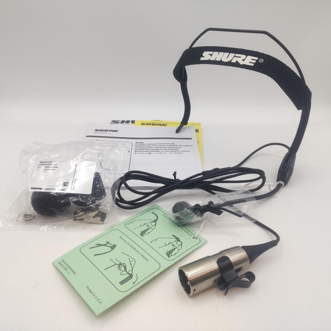 ★ほぼ新品★ SHURE シェア WH20XLR ヘッドウォーンマイク