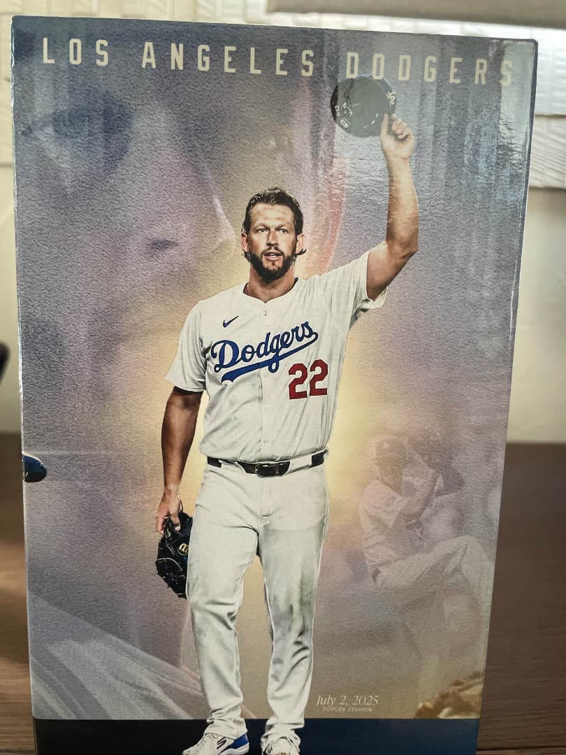 ボブルヘッド　クレイトンカーショー3000奪三振