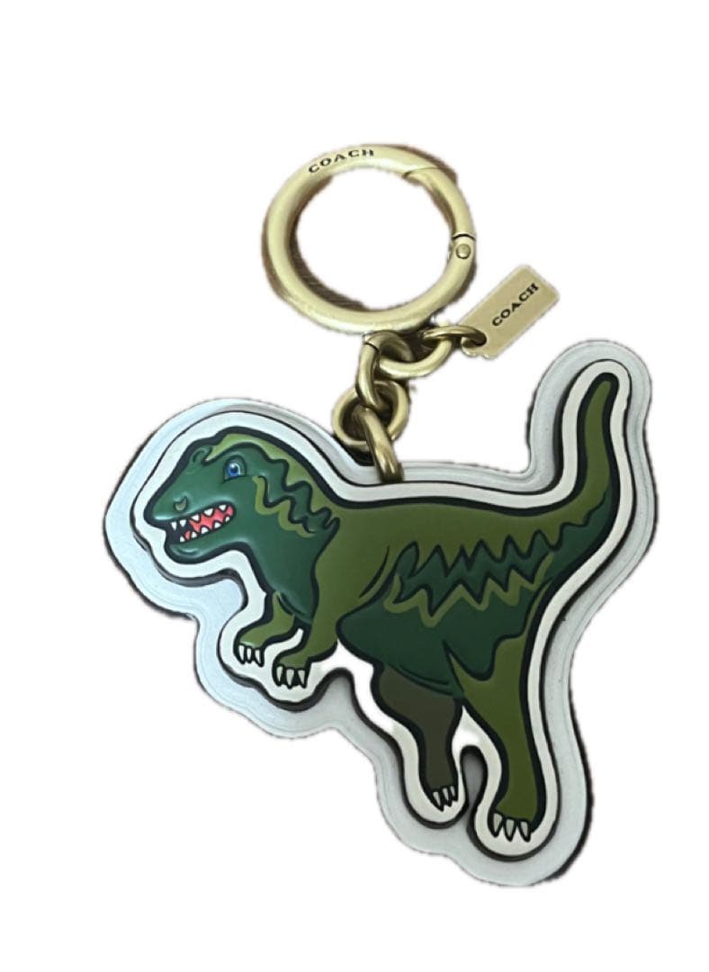 kinaco コーチのレキシー バッグ チャーム・シグネチャー キャンバス