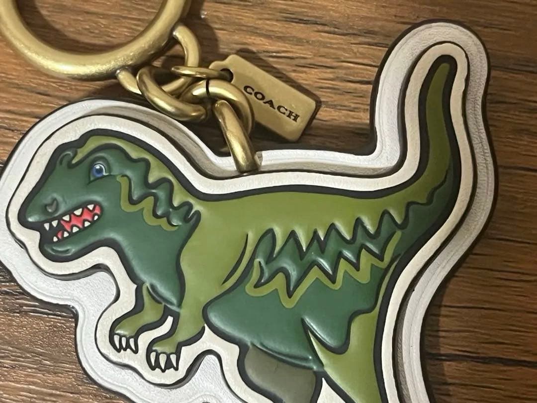 kinaco コーチのレキシー バッグ チャーム・シグネチャー キャンバス