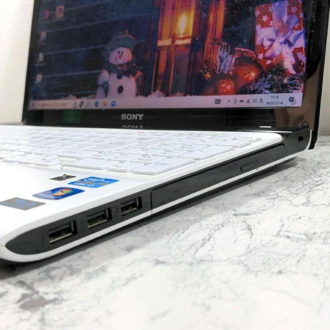 DV11 VAIO ノートパソコン Core i7 オフィス付き カメラ SSD
