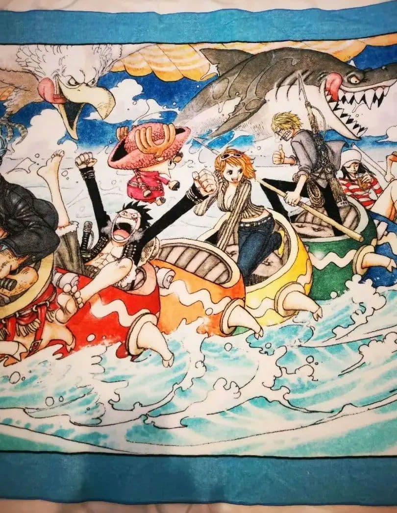 ONE PIECE ワンピース ビッグタオル ジャンプフェスタ タオルケット