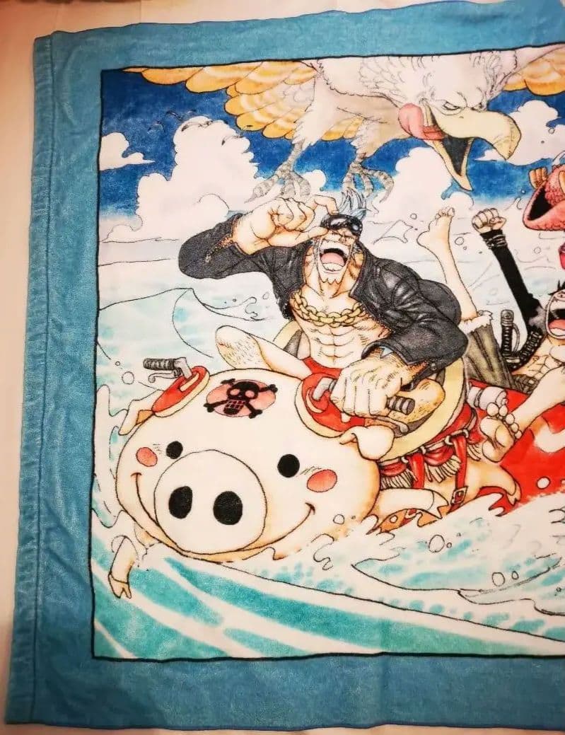 ONE PIECE ワンピース ビッグタオル ジャンプフェスタ タオルケット