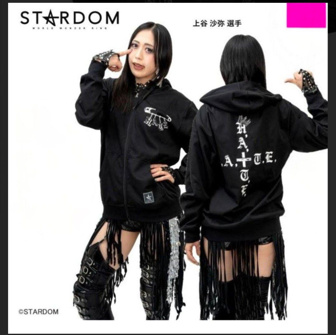 新品　サイズ3L　 スターダム　上谷沙弥　　ジップパーカー　STARDOM