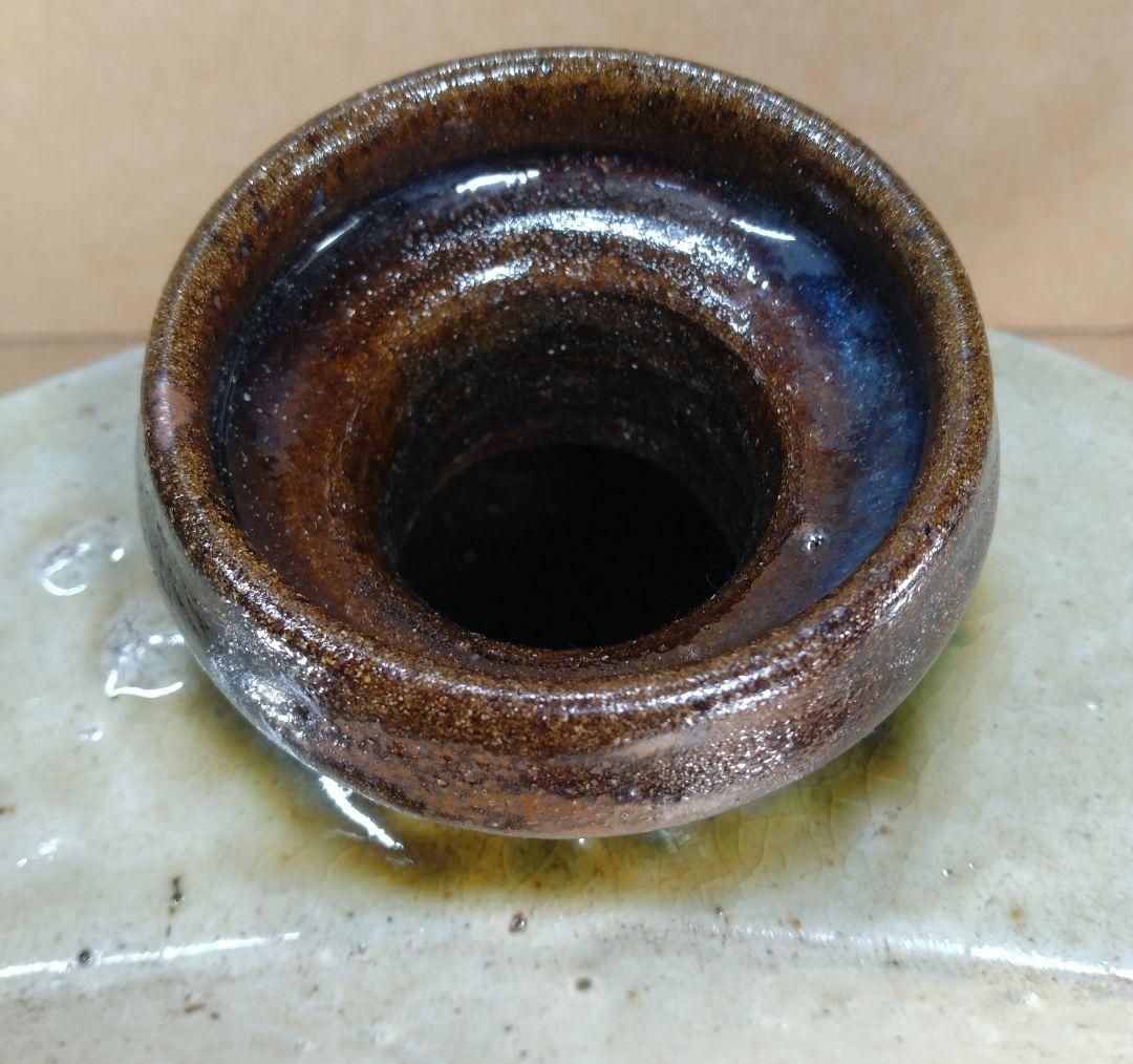 【本物保証】金城次郎 海老抱瓶 共箱 栞 美品 最大級ｗ29㎝ 壷屋焼 人間国宝