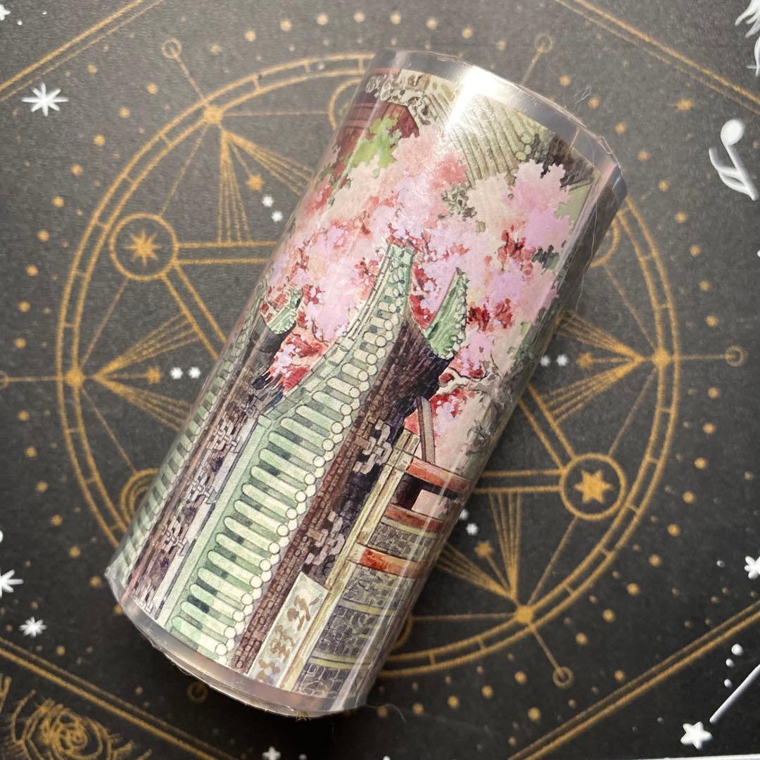 【8529】海外　マステ　5m巻売　PETマスキングテープ