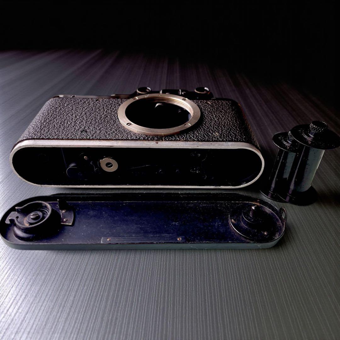 【OH済票付】×【戦場カメラマン　ロバート•キャパ愛用ライカD IIブラック】