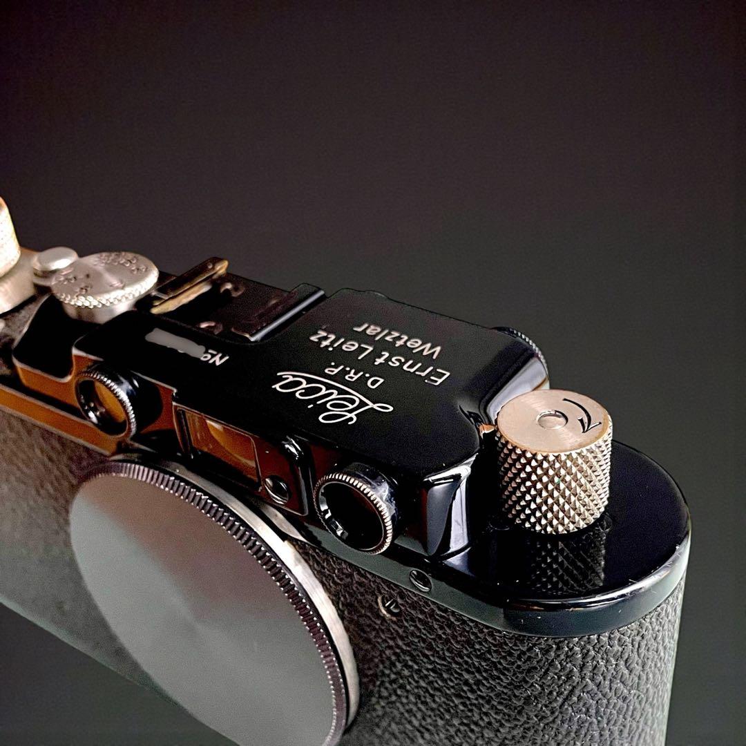 【OH済票付】×【戦場カメラマン　ロバート•キャパ愛用ライカD IIブラック】