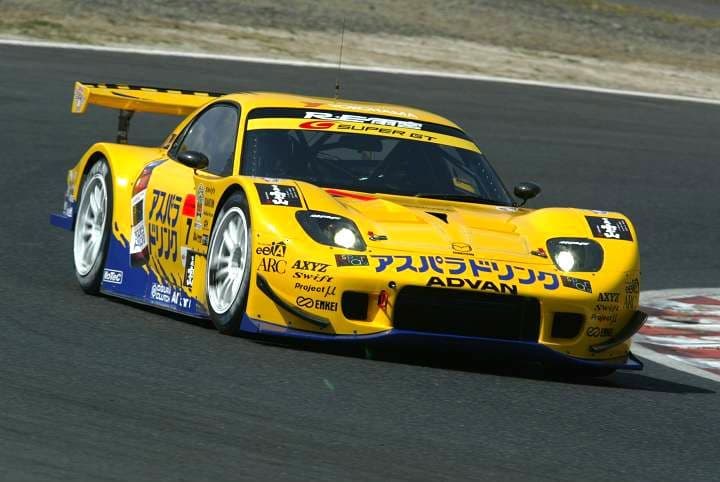 エブロ 1/43 雨宮 アスパラドリンクRX7 SUPER GT2005 #7