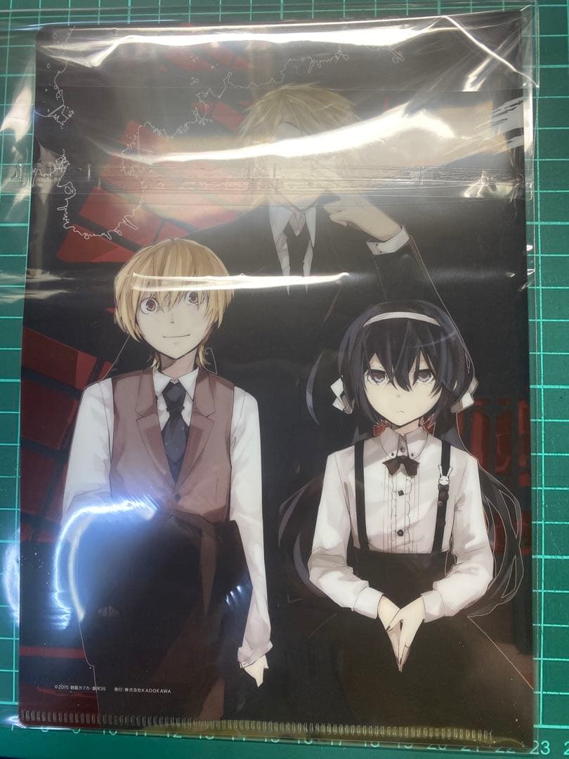 文豪ストレイドッグス　文スト クリアファイル　太宰　国木田　中島　宮沢　鏡花