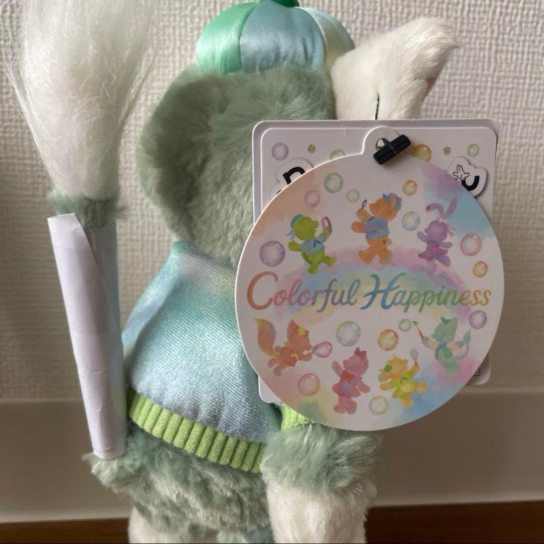 ダッフィー20周年　カラフルハピネス　ポージープラッシー　ジェラトーニ