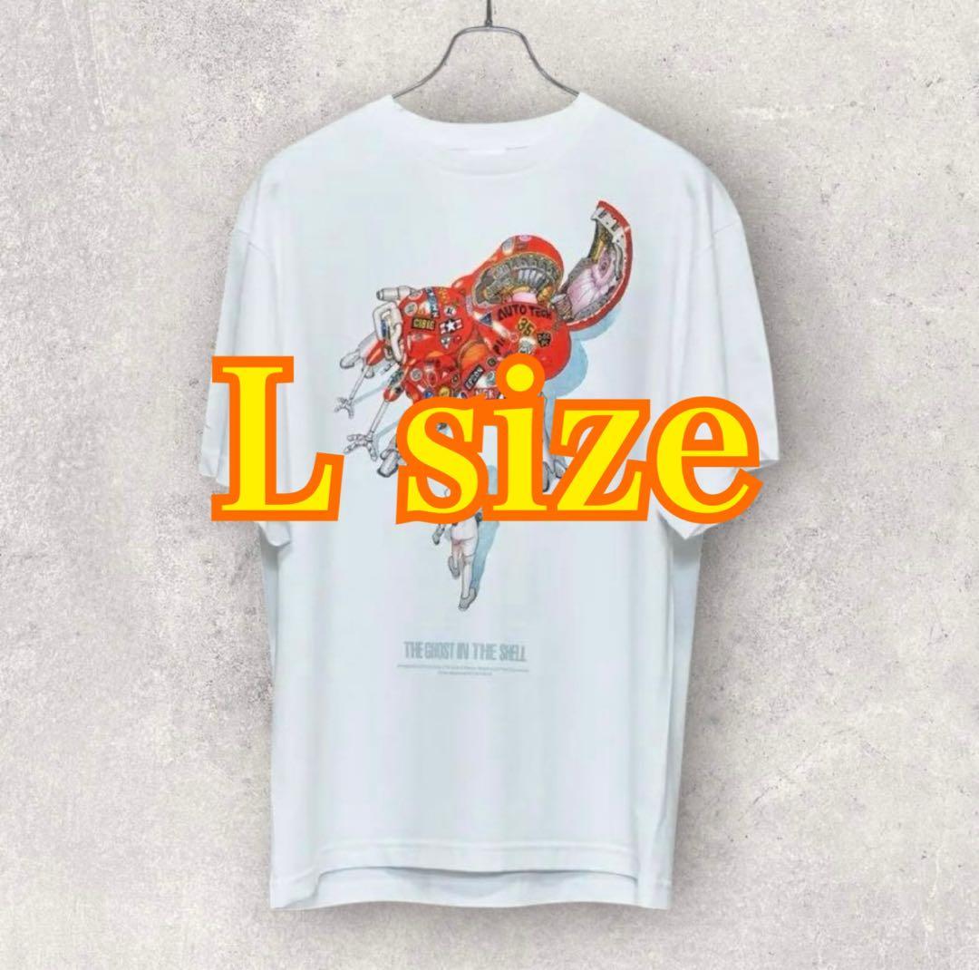 Tシャツ 大友克洋×攻殻機動隊トリビュートイラスト （ L ）