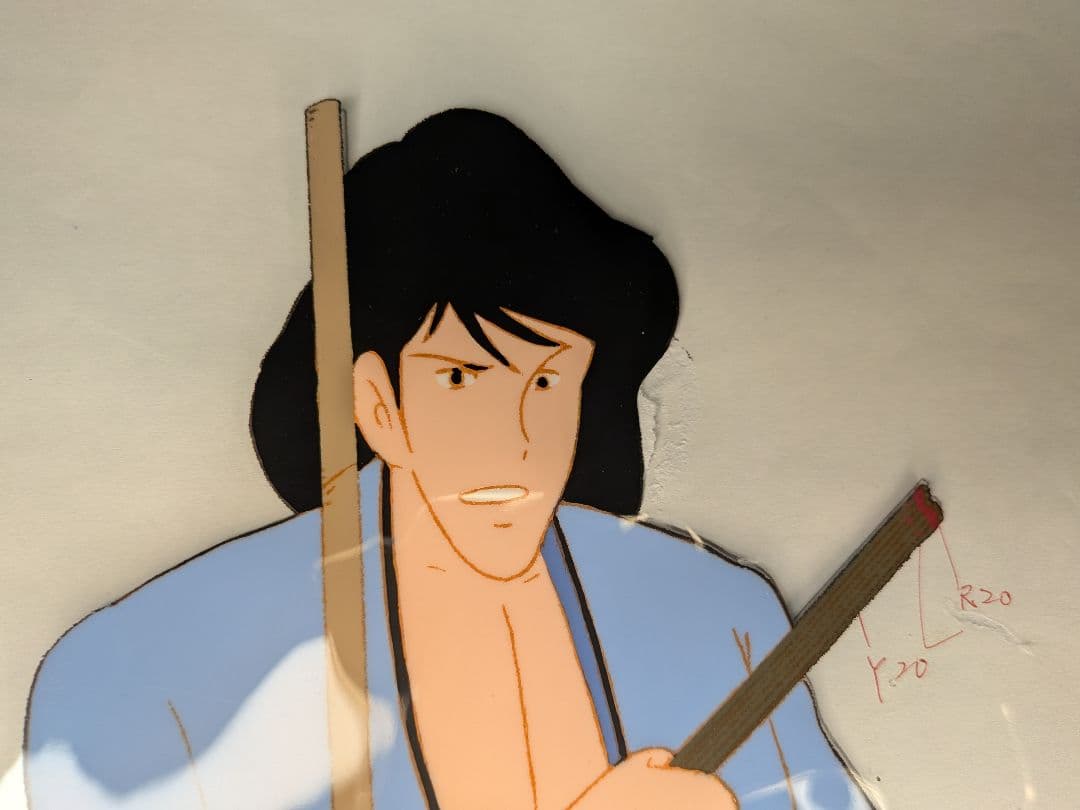 当時物 ルパン三世 アニメーション原画 次元大介 石川五エ門 貴重品