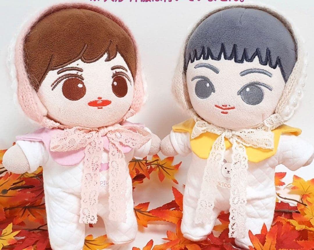 東方神起 baby神起 20cm ユノユンホ ぬいぐるみ TVXQ 着ぐるみ