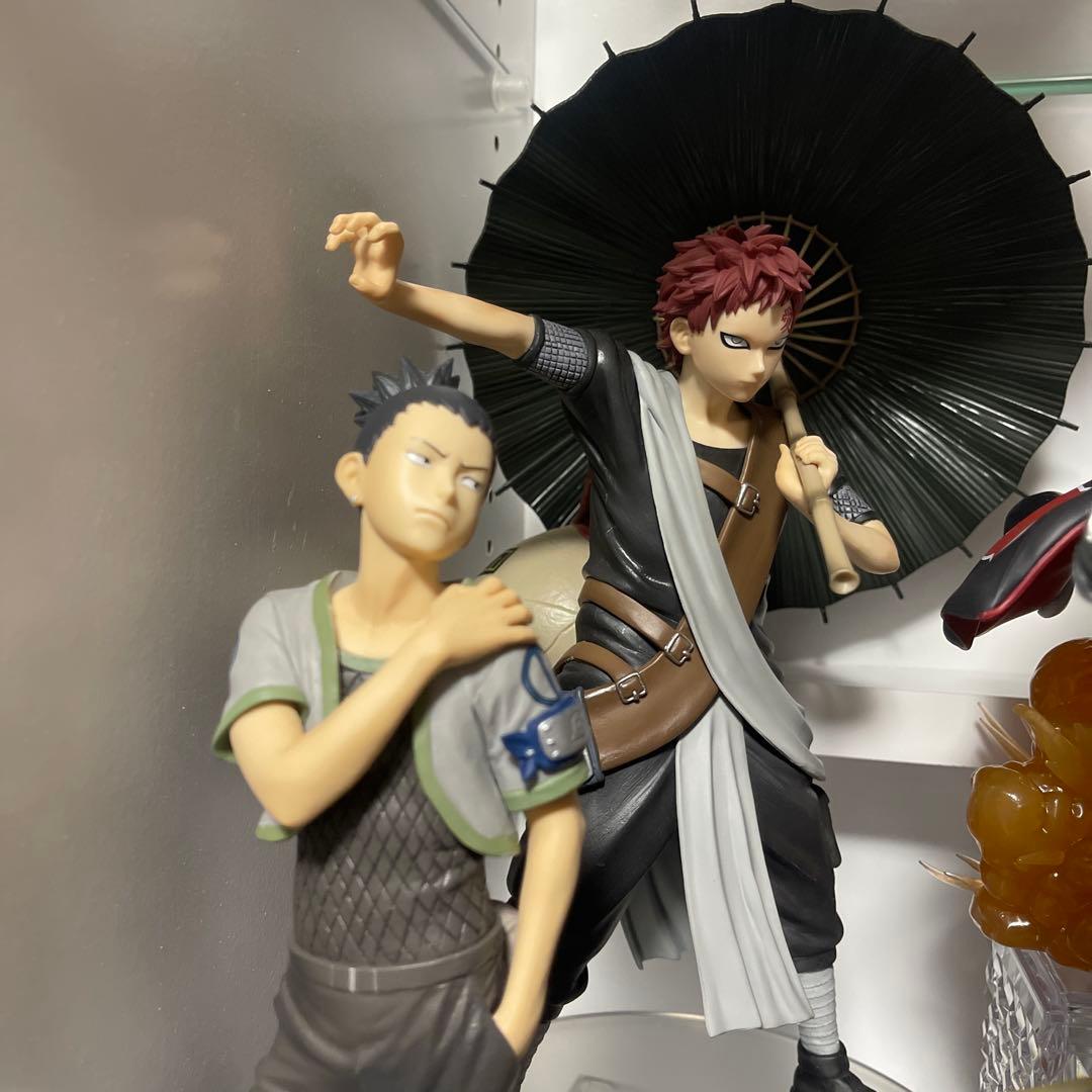 シカマルと我愛羅のフィギュアセット　NARUTO