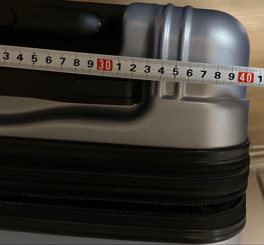 【専用】MONOMI シルバーキャリーケース Mサイズ65L