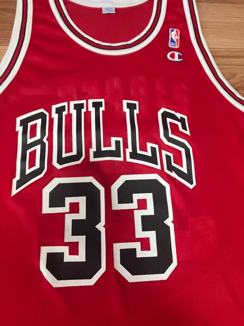 90sブルズbullsバスケ　タンク　ビンテージ　古着　ラップ　シカゴブルズ