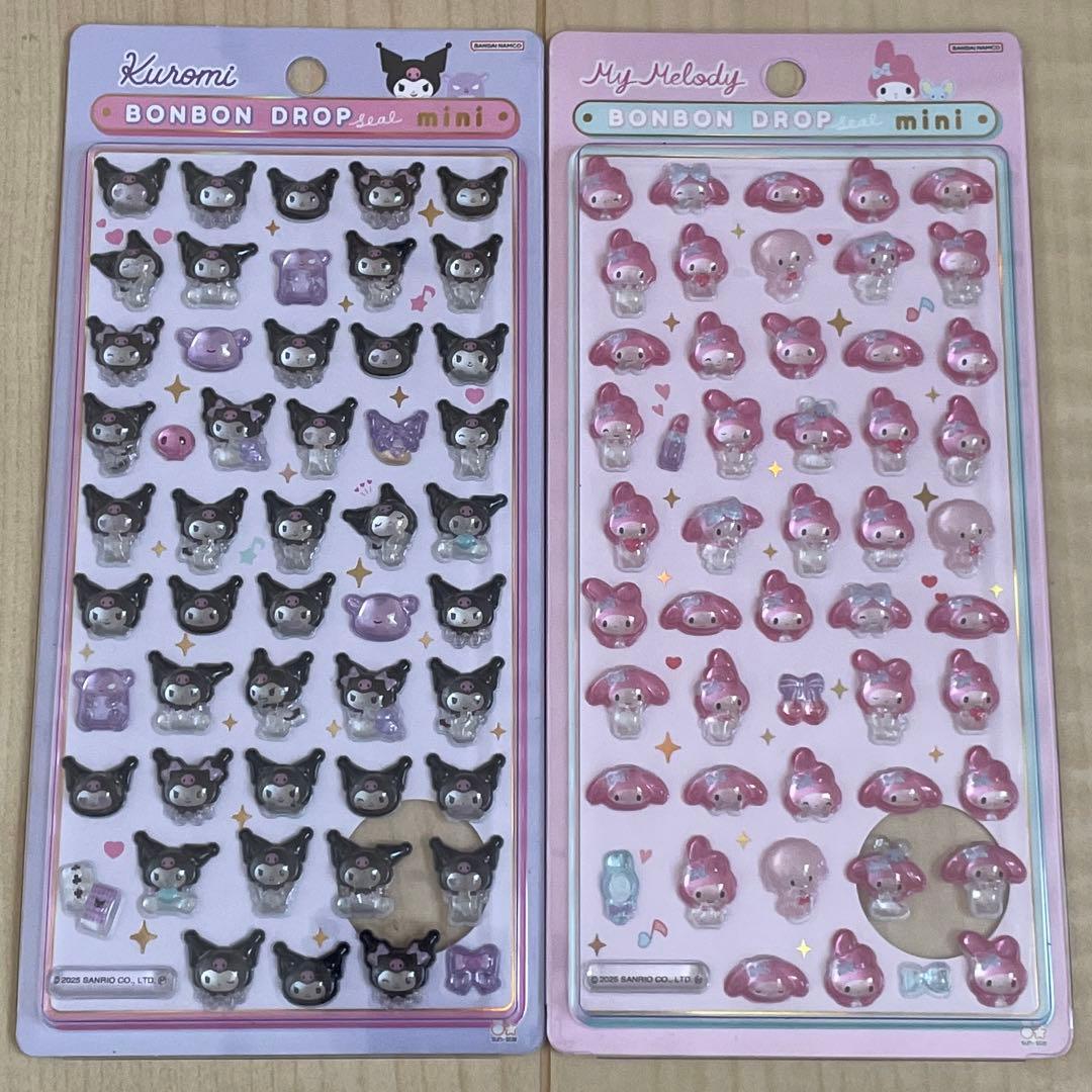 たまごっち　サンリオミニ　ボンボンドロップシール　全種フルコンプリートセット