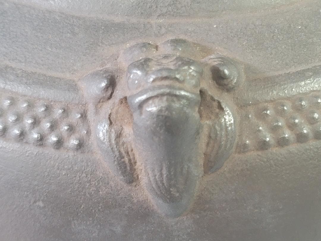 DT716 茶道具 天猫作 茶釜 大西書付 時代物