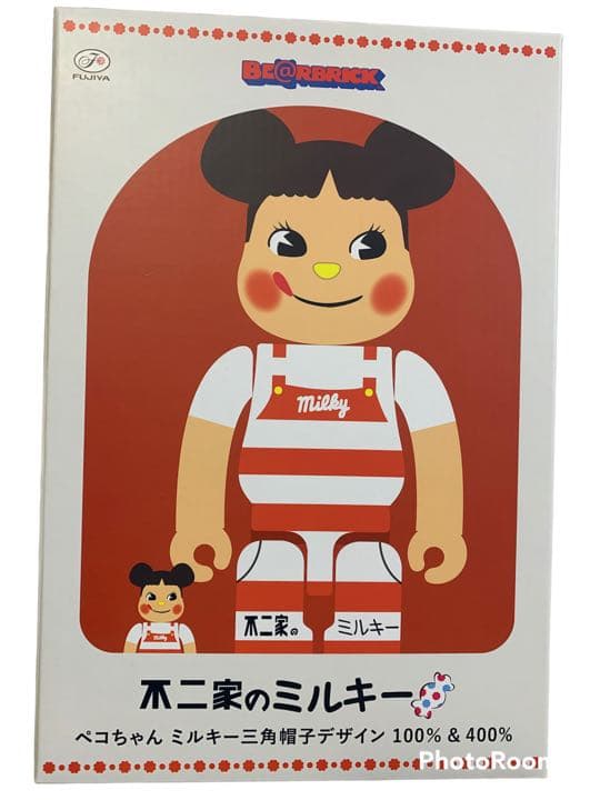 BE@RBRICK 【3セット】招き猫 ペコちゃん 100%&400%