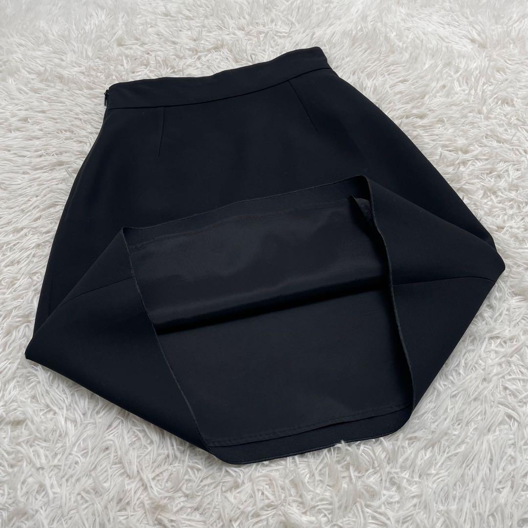 【美品】GUCCI グッチ GGマーモント ロゴ スカート 38 ブラック