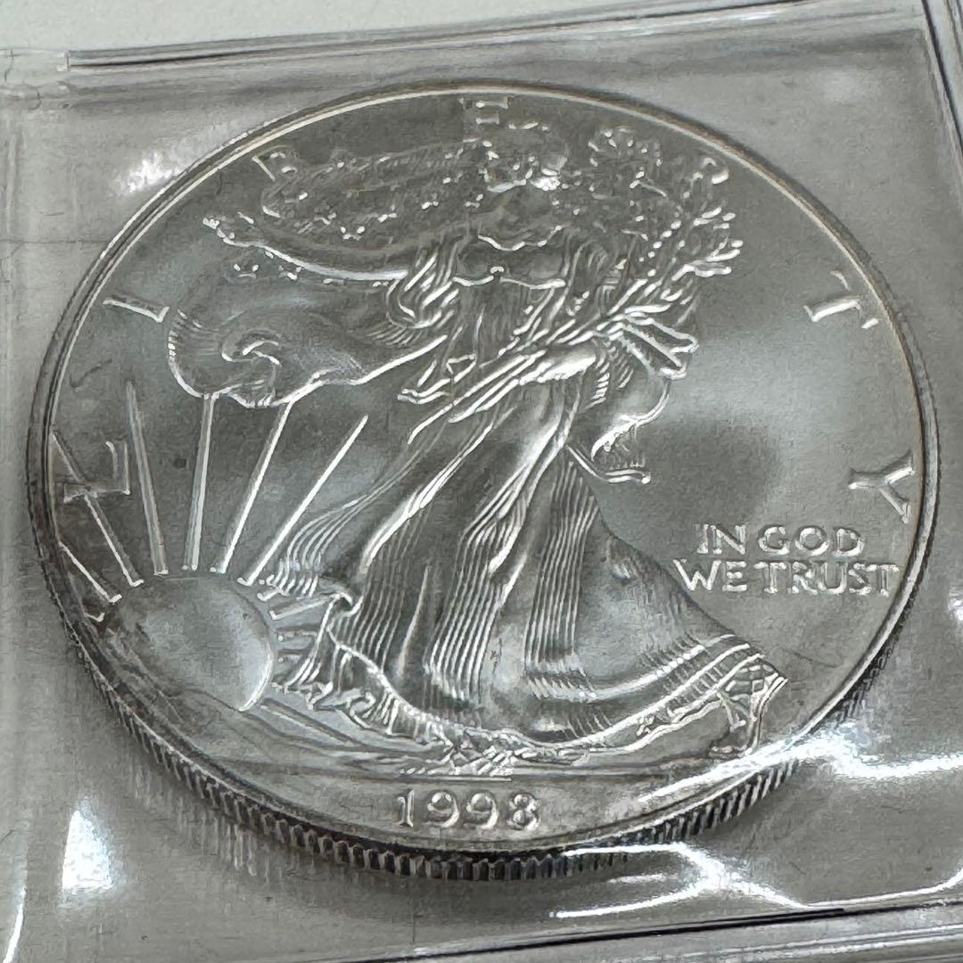 1998年 1999年2枚セット　ウォーキングリバティ 銀貨 1オンス