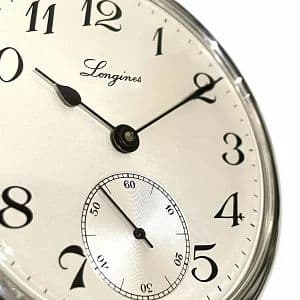 LONGINES ロンジン 懐中時計 ホワイト文字盤