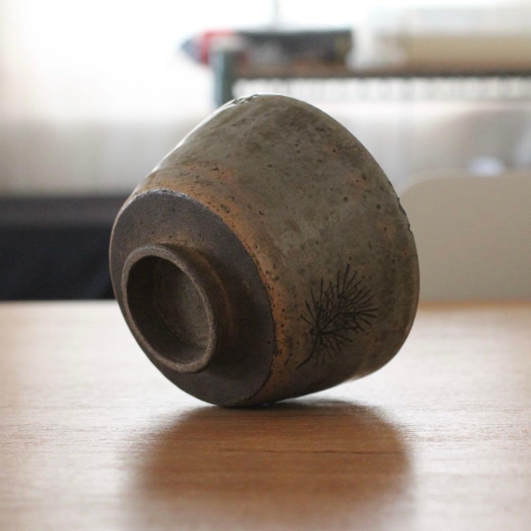 絵唐津の茶碗　骨董　古道具